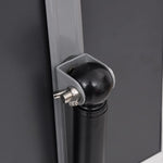 A3 Pedestal Poster Stand Black Aluminium | HomeAndLiving
