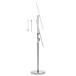 A4 Pedestal Poster Stand Aluminium | HomeAndLiving