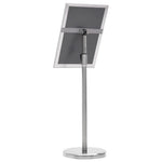A4 Pedestal Poster Stand Aluminium | HomeAndLiving
