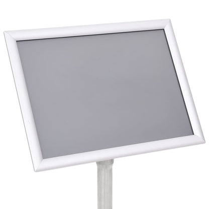 A4 Pedestal Poster Stand Aluminium | HomeAndLiving