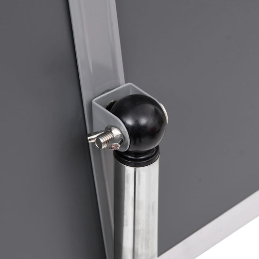 A4 Pedestal Poster Stand Aluminium | HomeAndLiving