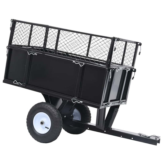 Lawn Mower Tipping Trailer 150kg Steel | HomeAndLiving