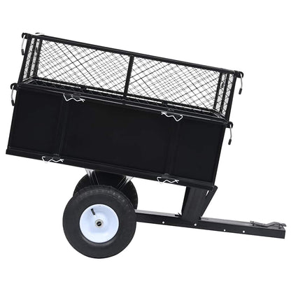 Lawn Mower Tipping Trailer 150kg Steel | HomeAndLiving