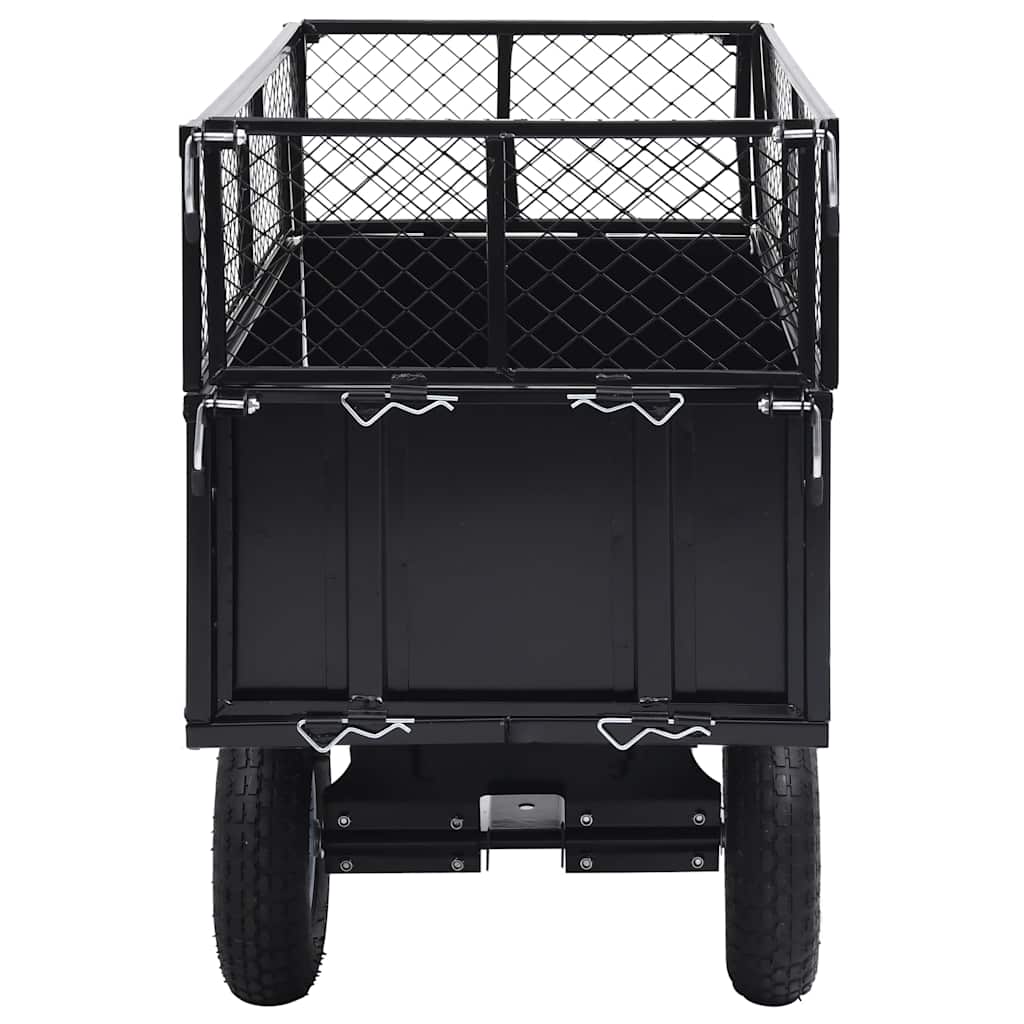 Lawn Mower Tipping Trailer 150kg Steel | HomeAndLiving