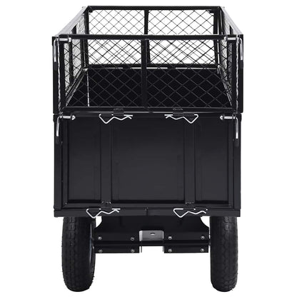 Lawn Mower Tipping Trailer 150kg Steel | HomeAndLiving