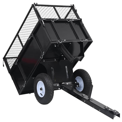 Lawn Mower Tipping Trailer 150kg Steel | HomeAndLiving