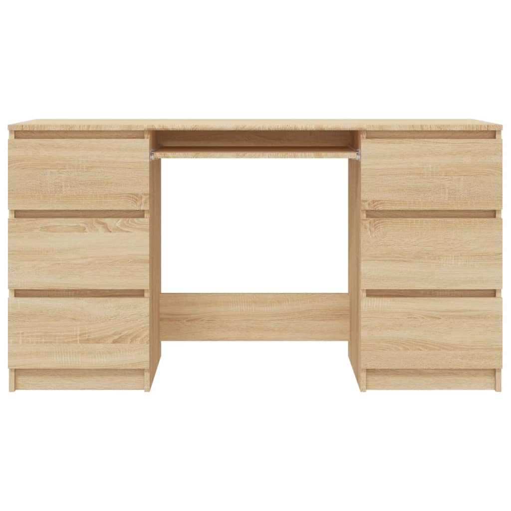 Writing Desk Sonoma Oak Chipboard