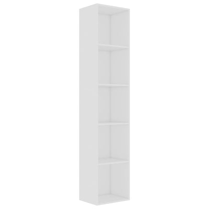 Book Cabinet White 40x30x189 cm Chipboard