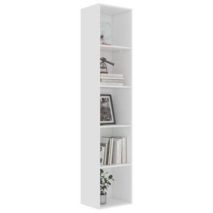 Book Cabinet White 40x30x189 cm Chipboard