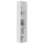 Book Cabinet White - Wood