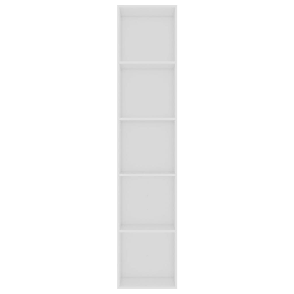Book Cabinet White 40x30x189 cm Chipboard