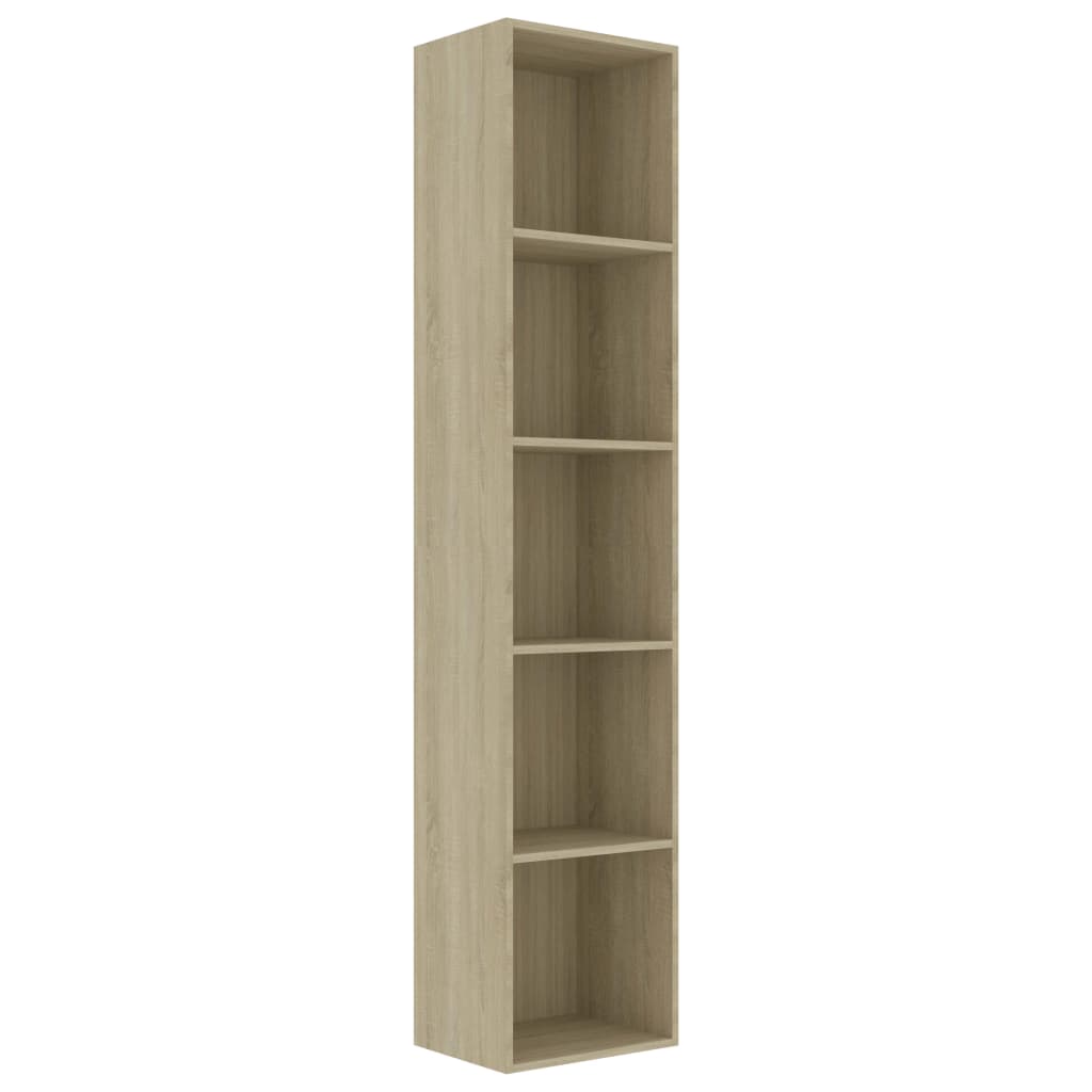Book Cabinet Sonoma Oak 40x30x189 cm Chipboard