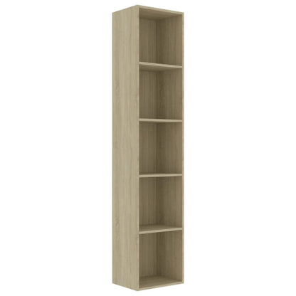 Book Cabinet Sonoma Oak 40x30x189 cm Chipboard
