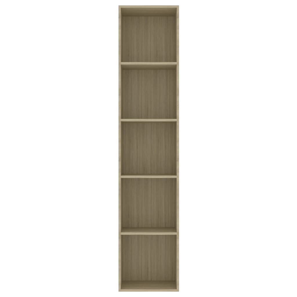 Book Cabinet Sonoma Oak 40x30x189 cm Chipboard