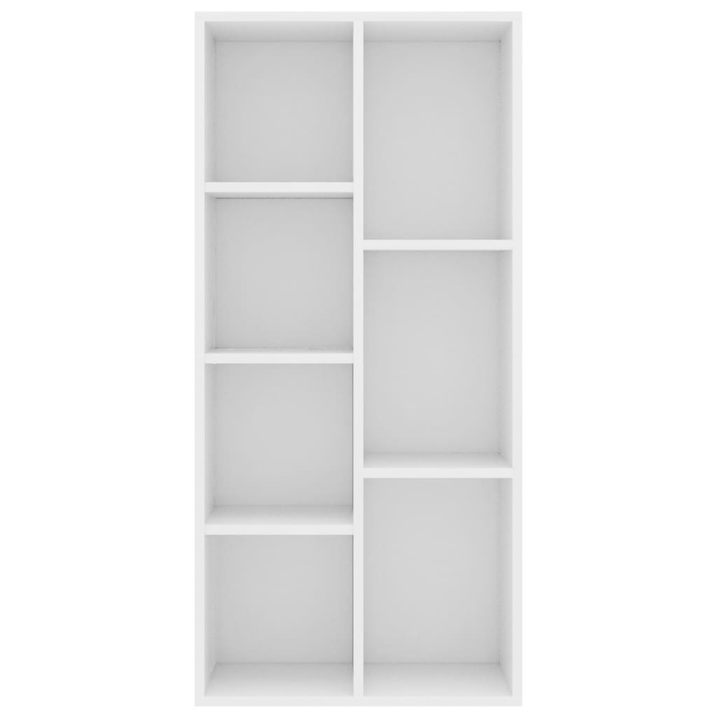 Book Cabinet White 50x25x106 cm Chipboard
