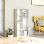 Book Cabinet White 50x25x106 cm Chipboard