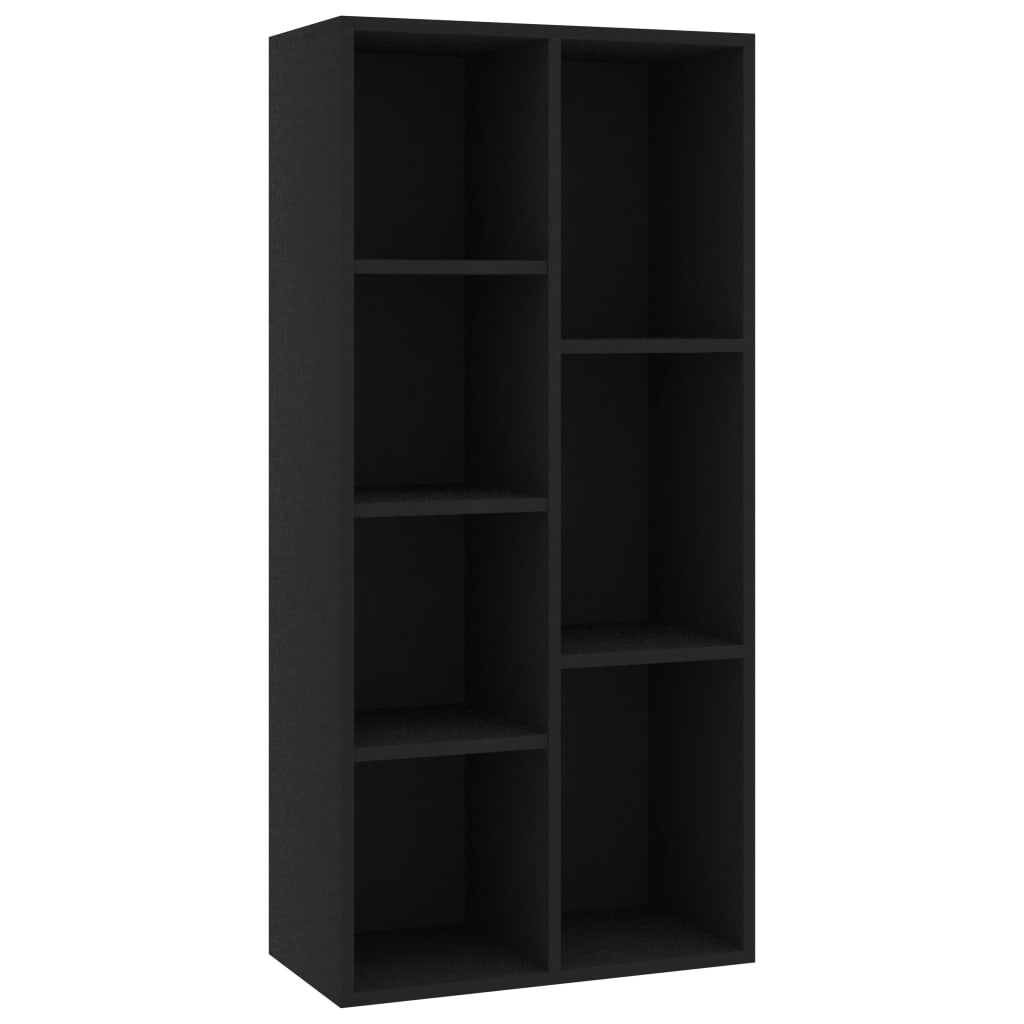 Book Cabinet Black 50x25x106 cm Chipboard