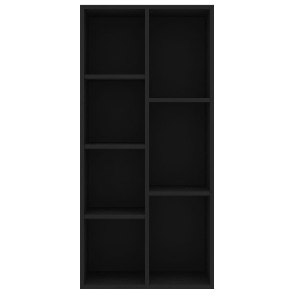 Book Cabinet Black 50x25x106 cm Chipboard