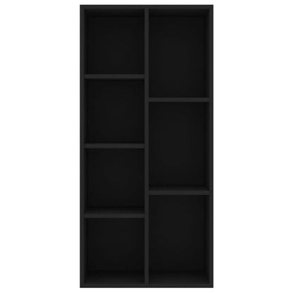 Book Cabinet Black 50x25x106 cm Chipboard