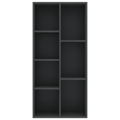 Book Cabinet Grey 50x25x106 cm Chipboard