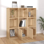 Book Cabinet Sonoma Oak 98x30x98 cm Chipboard