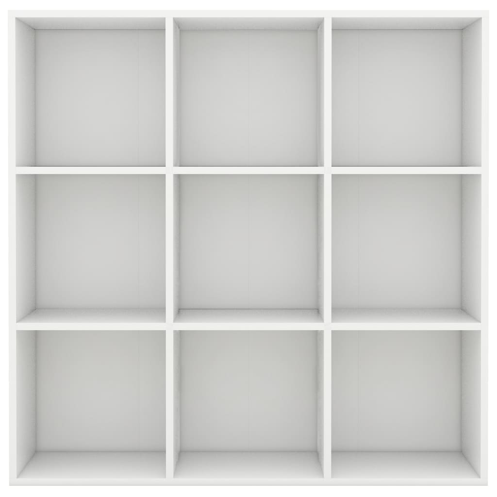 Book Cabinet White 98x30x98 cm Chipboard