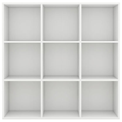 Book Cabinet White 98x30x98 cm Chipboard
