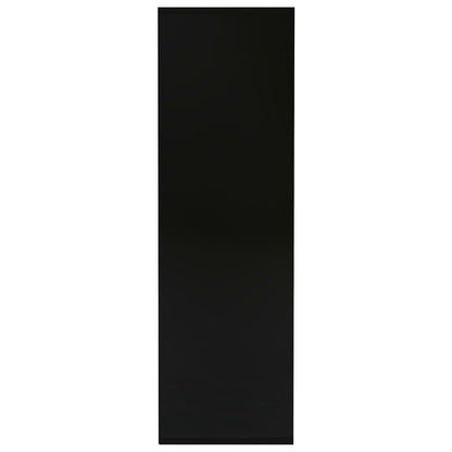 Book Cabinet Black 98x30x98 cm Chipboard