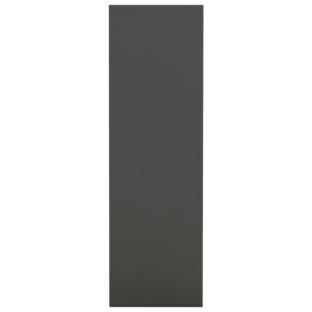 Book Cabinet Grey 98x30x98 cm Chipboard