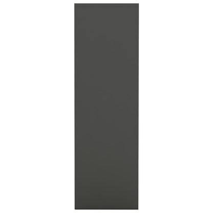 Book Cabinet Grey 98x30x98 cm Chipboard