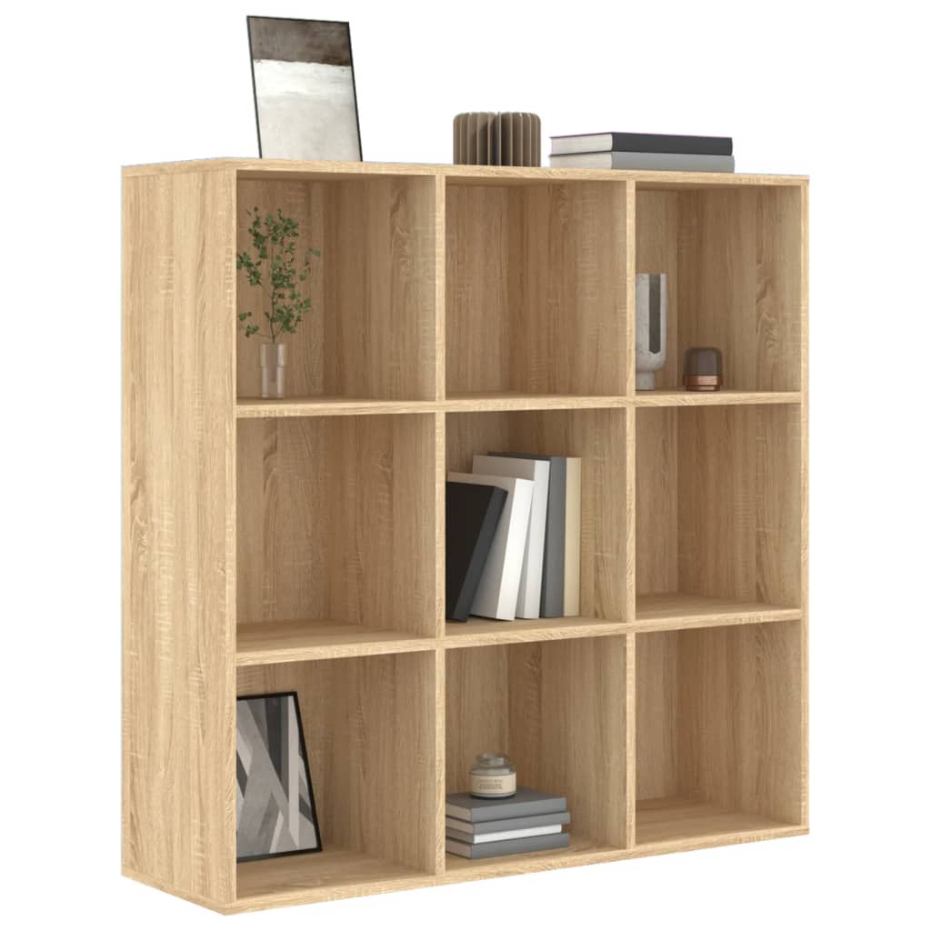 Book Cabinet Sonoma Oak 98x30x98 cm Chipboard