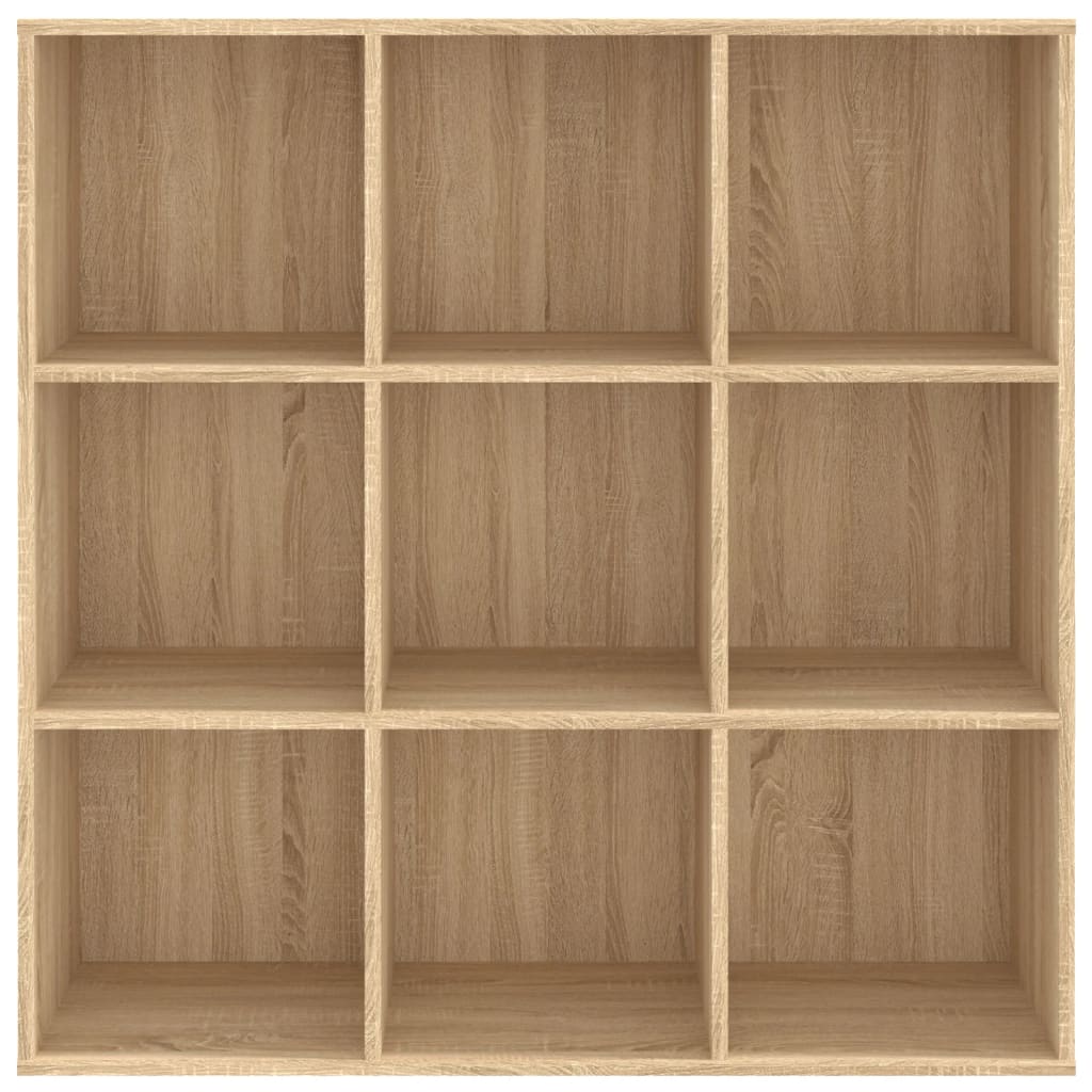 Book Cabinet Sonoma Oak 98x30x98 cm Chipboard