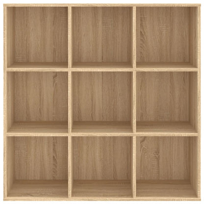 Book Cabinet Sonoma Oak 98x30x98 cm Chipboard