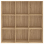 Book Cabinet Sonoma Oak 98x30x98 cm Chipboard