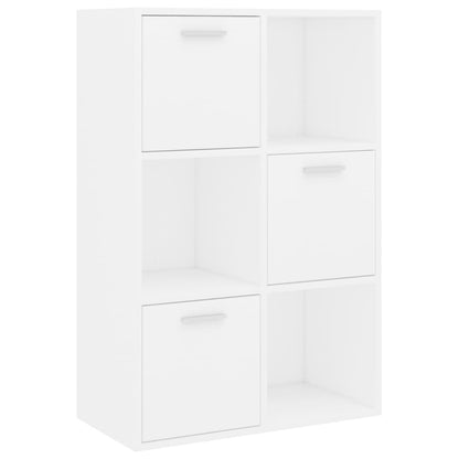 Storage Cabinet White 60x29.5x90 cm Chipboard
