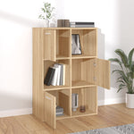 Storage Cabinet Sonoma Oak 60x29.5x90 cm Chipboard