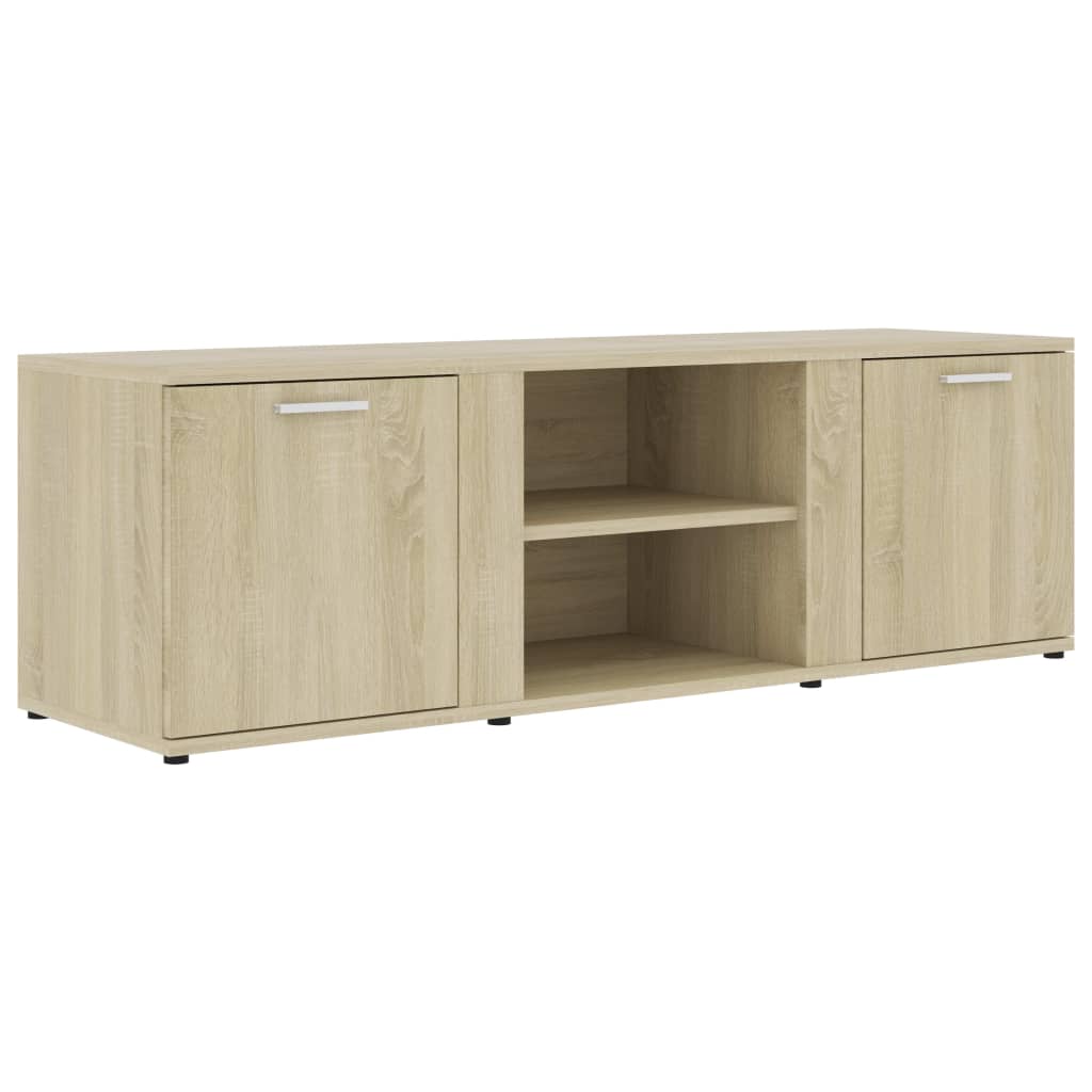 TV Cabinet Sonoma Oak 120x34x37 cm Chipboard