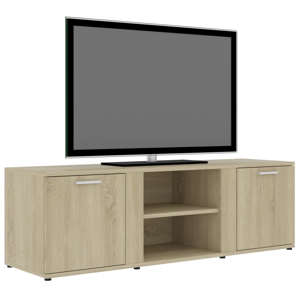 TV Cabinet Sonoma Oak 120x34x37 cm Chipboard