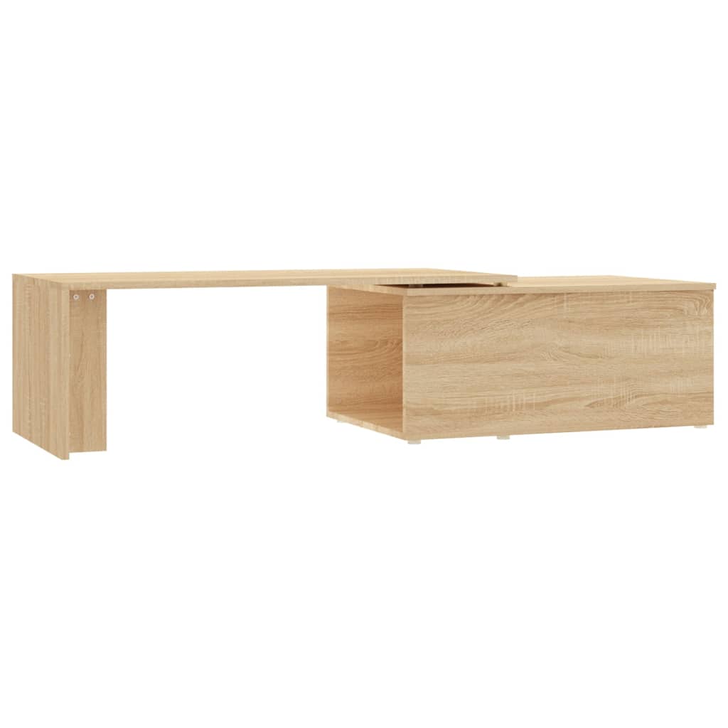 Coffee Table Sonoma Oak 150x50x35 cm Chipboard