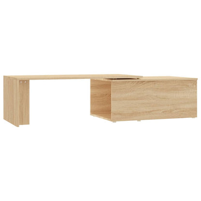 Coffee Table Sonoma Oak 150x50x35 cm Chipboard