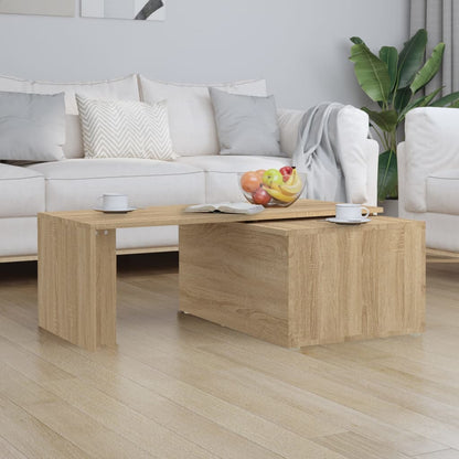 Coffee Table Sonoma Oak 150x50x35 cm Chipboard