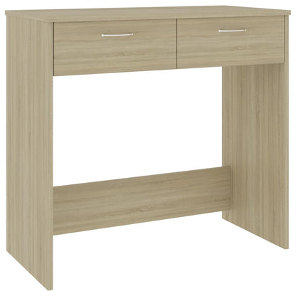 Desk Sonoma Oak 80x40x75 cm Chipboard