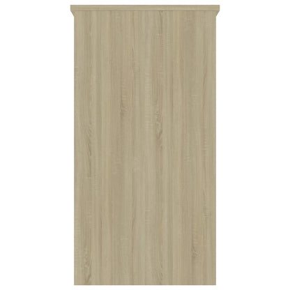 Desk Sonoma Oak 80x40x75 cm Chipboard