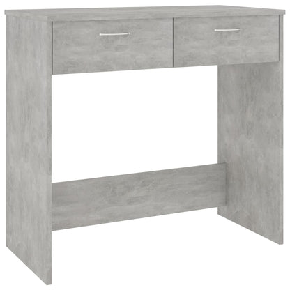 Desk Concrete Grey 80x40x75 cm Chipboard