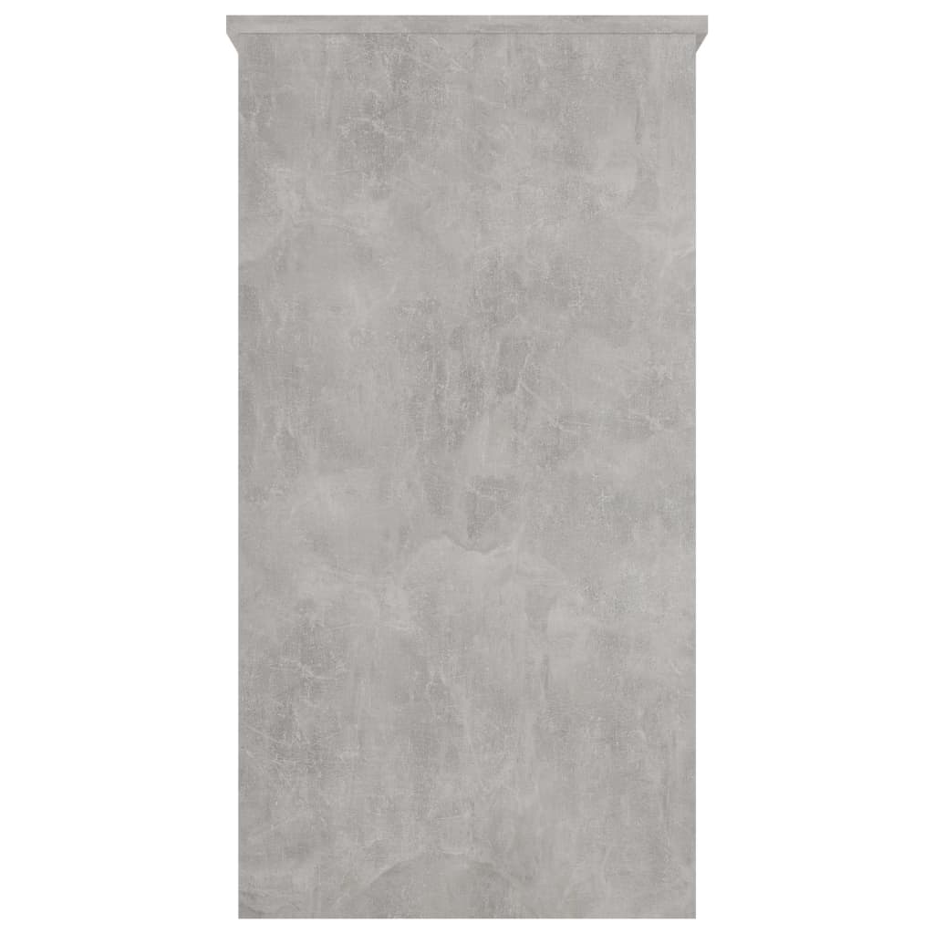 Desk Concrete Grey 80x40x75 cm Chipboard
