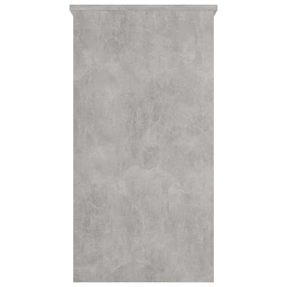Desk Concrete Grey 80x40x75 cm Chipboard