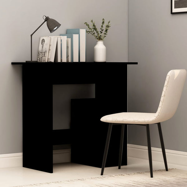  Desk Black 80x45x74 cm Chipboard