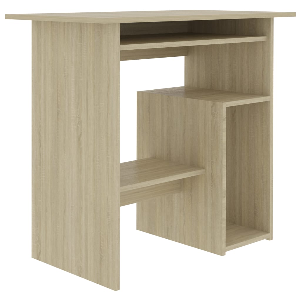 Desk Sonoma Oak Chipboard - 80×45×74cm
