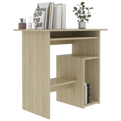Desk Sonoma Oak Chipboard - 80×45×74cm