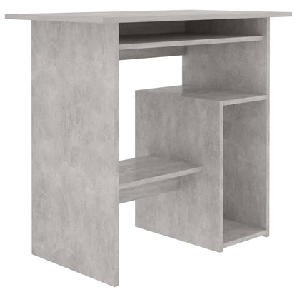 Desk Concrete Grey 80x45x74 cm Chipboard